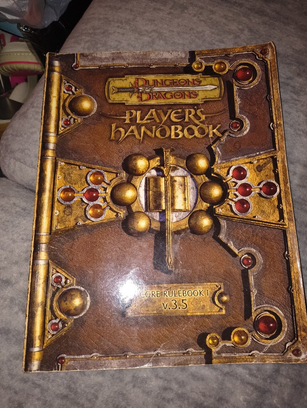 Player's Handbook v3.5 – Brown Cover